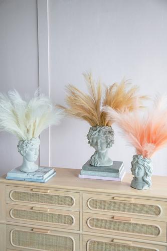 Artificial Pampas Grass X3 Branches - Natural