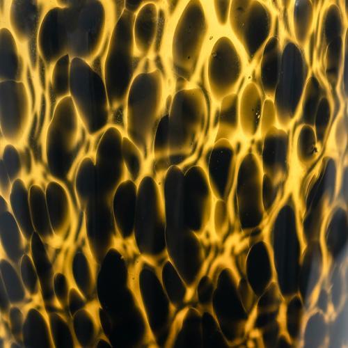 Leopard Glass Vase - 193 X 193 X 325
