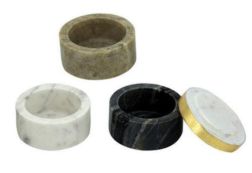 Stackable Storage Jars with Lid Set of 3