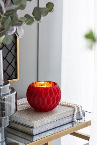 Glass Decrotive Bowl - 150 X 150 X 110 - SE2731