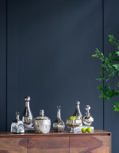 Antique Mirrored Vase - 115 X 115 X 255