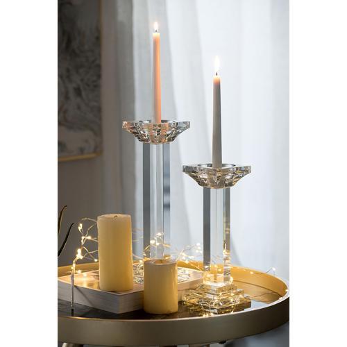 Crystal Pillar Candle Holder - 102 X 102 X 330