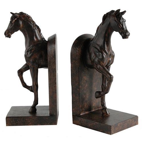 Horse Bookends Set of 2 - 127 X 101 X 266