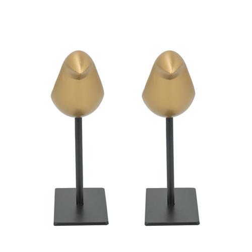 Gold Birds Set of 2 - 160 X 160 X 200