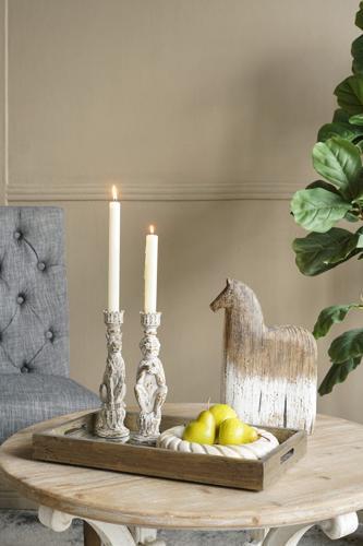 Leopard Candle Holder - 83 X 68 X 250