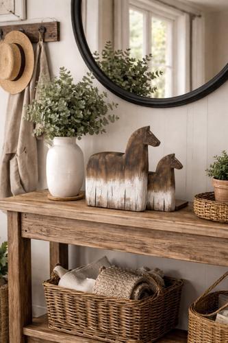 Wooden Horse - 220 X 80 X 250