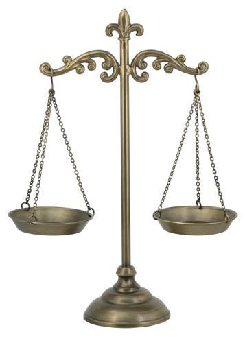 Balance Scale Decor
