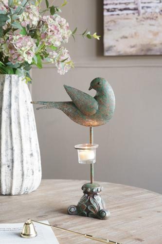 Bird Tea Light Candle Holder - 235 X 114 X 356