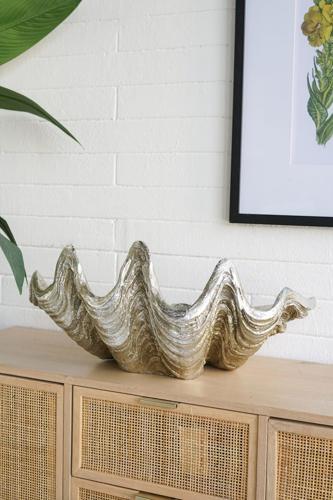 Silver Decrotive Clam