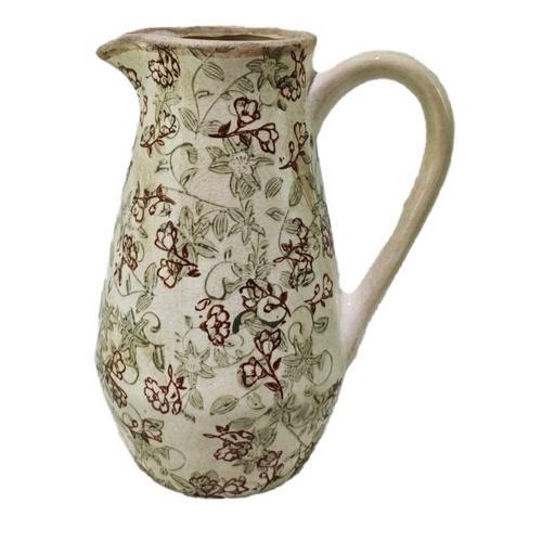 Autumn Floral Ceramic Jug - Autumn - 205 X 145 X 255