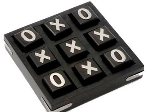 Wooden Tic Tac Toe - 120 X 120 X 35