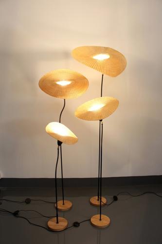 Bamboo Floor Lamp - 680 X 680 X 1900