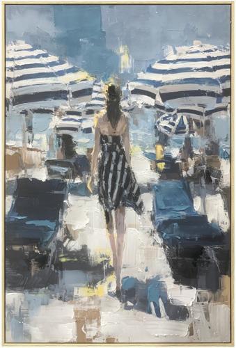 Framed Canvas Hand-Painted - 826 X 1226 - YR9033