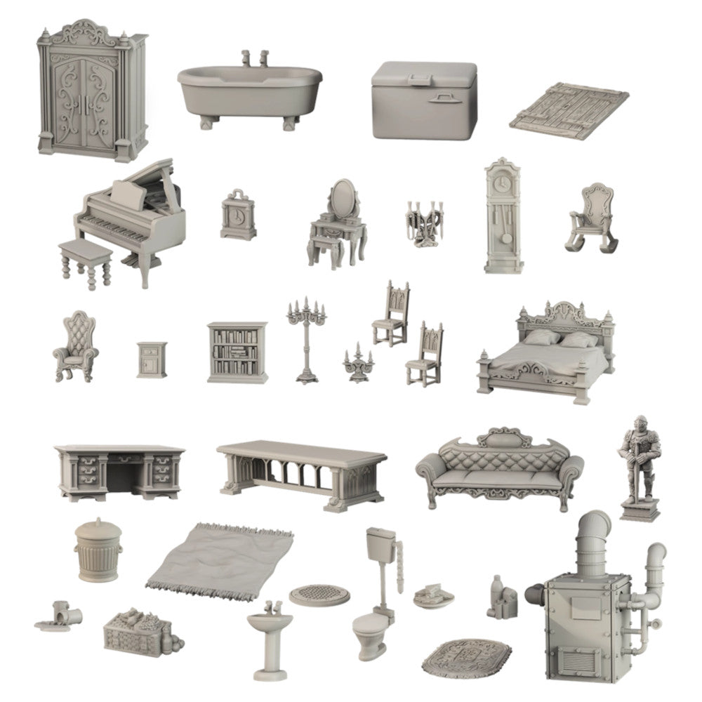 MANTIC DIRECT TerrainCrate - Gothic Manor