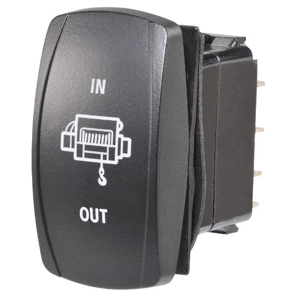 12 / 24v Momentary (On) / Off / Mom (On) Illuminated Sealed Rocker Switch