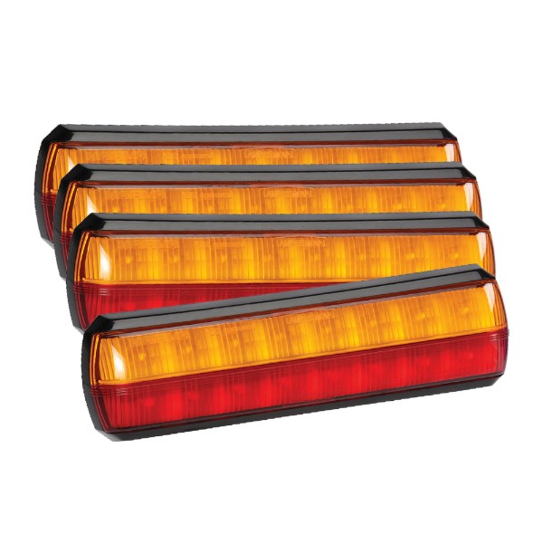 10-30V Model 38 L.e.d Slimline Rear Stop/Tail and Direction Indicator Lamp