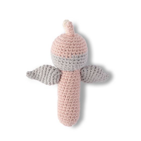Weegoamigo Crochet Rattle - Gaby Galah - Weegoamigo