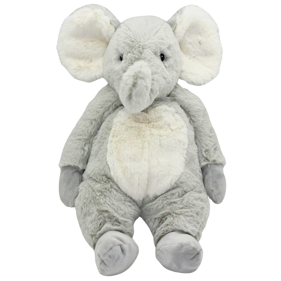 Soft Plush Toy - Eloise Elephant. Floppy Grey Elephant