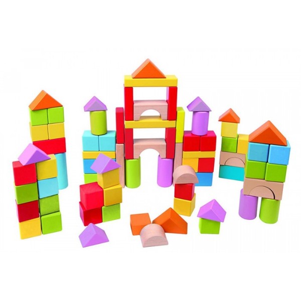Hape 101 Beech Blocks - Hape