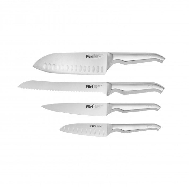 Furi - Stone Knife Block Azure Terazzo Set 5 Piece