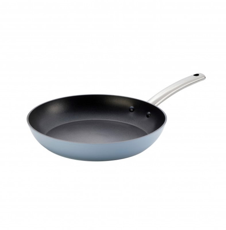 Wiltshire Easycook Blue Frypan 26cm with non-stick coating and lightweight forged aluminum for quick, healthy cooking.