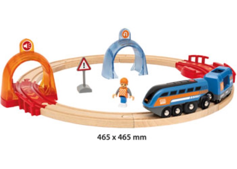 BRIO Smart Tech Sound - Action Tunnel Circle Set