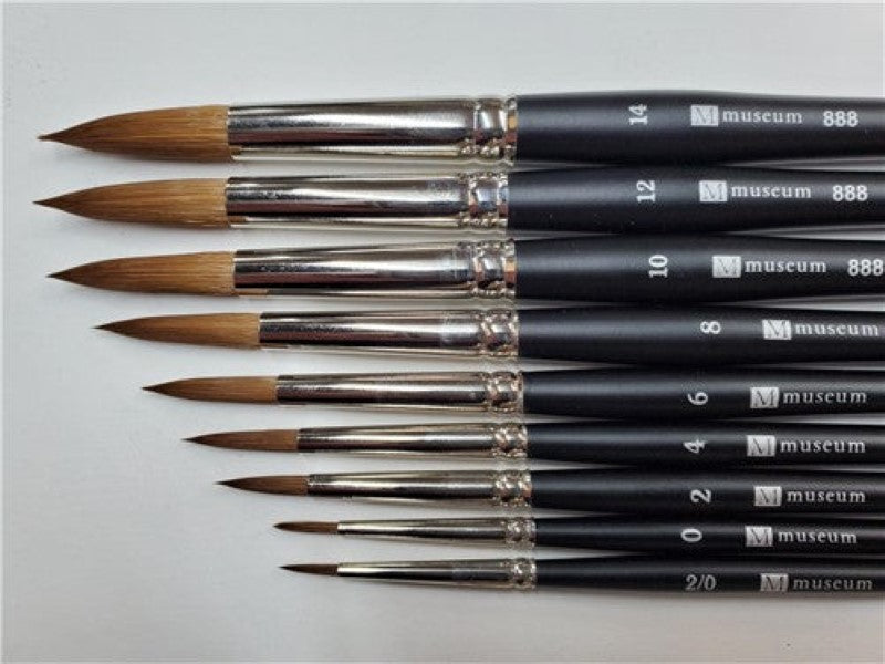 Das Museum S888 Synthetic Brush Kolin Round 6