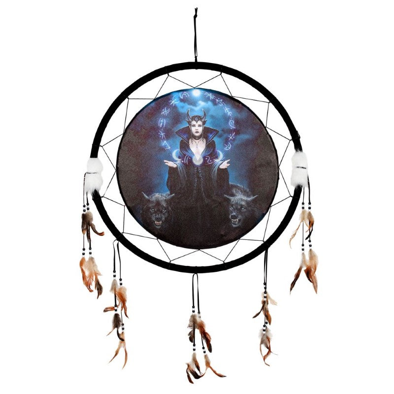 Dreamcatcher Moon Witch 62cm Round by Anne Stokes