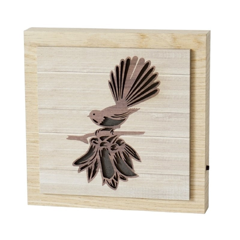 Fantail Colour Changing LED Plaque