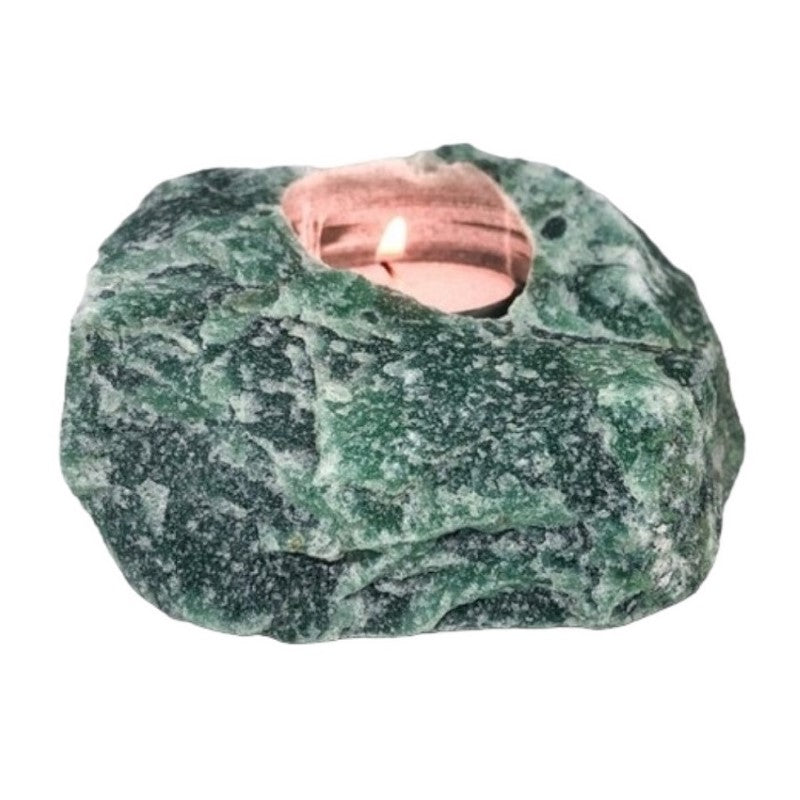 Green Aventurine Tealight Holder