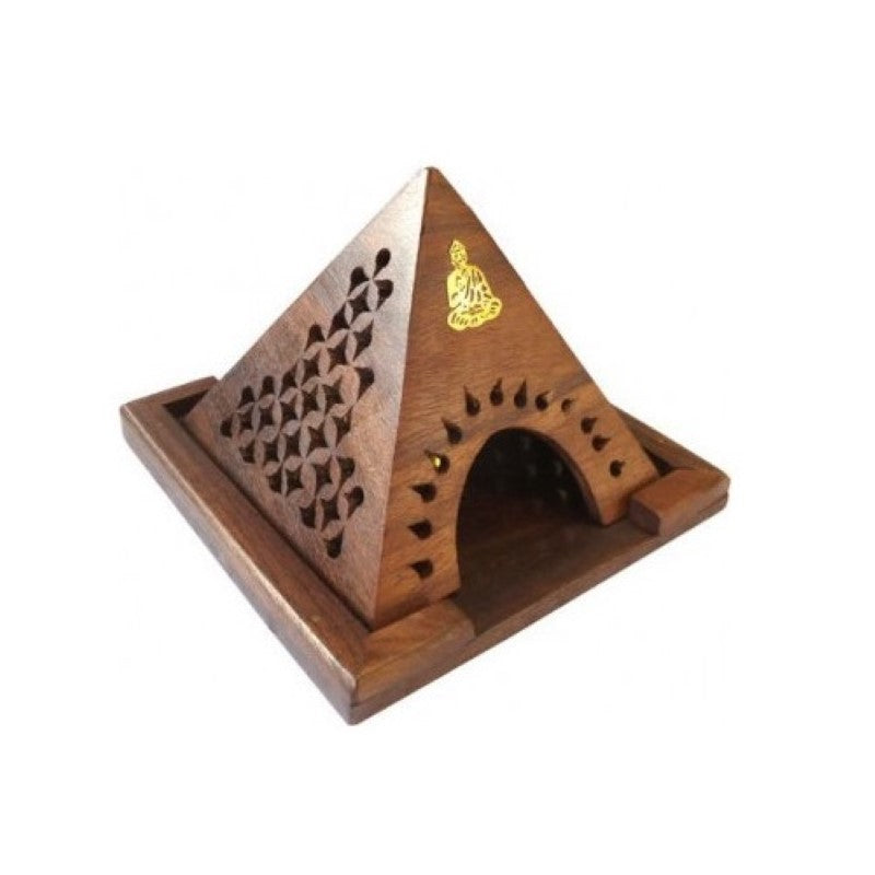 Pyramid Buddha Cone Burner