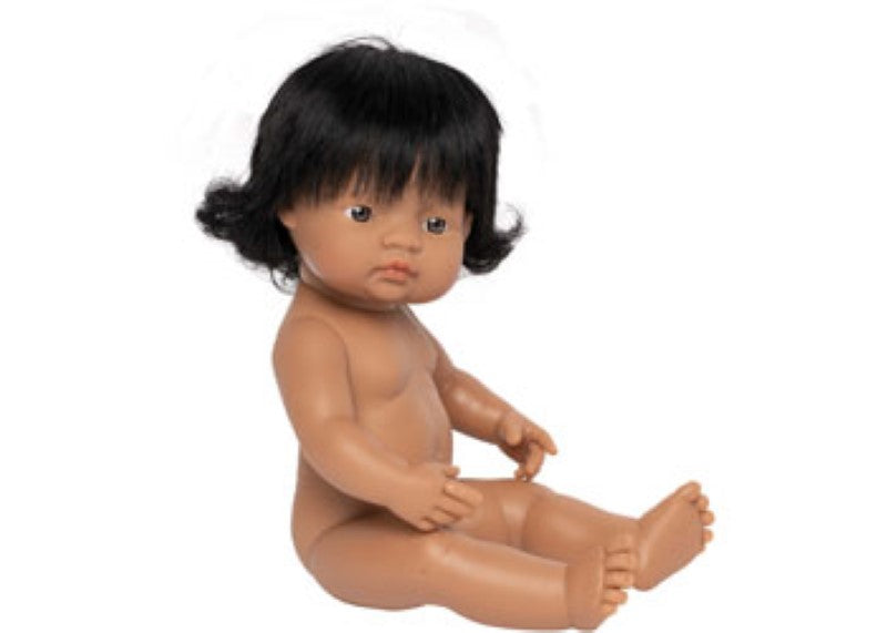 Miniland - Baby Doll - Hispanic Girl 38cm