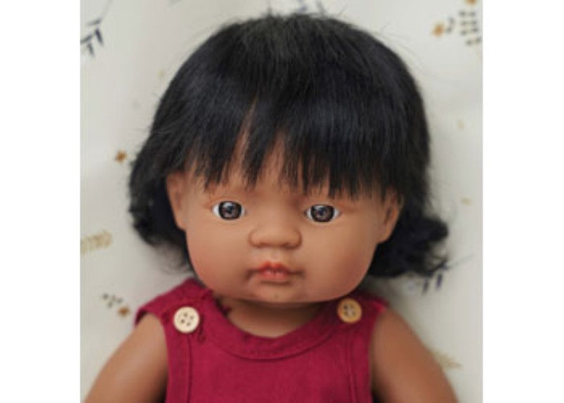 Miniland - Baby Doll - Hispanic Girl 38cm