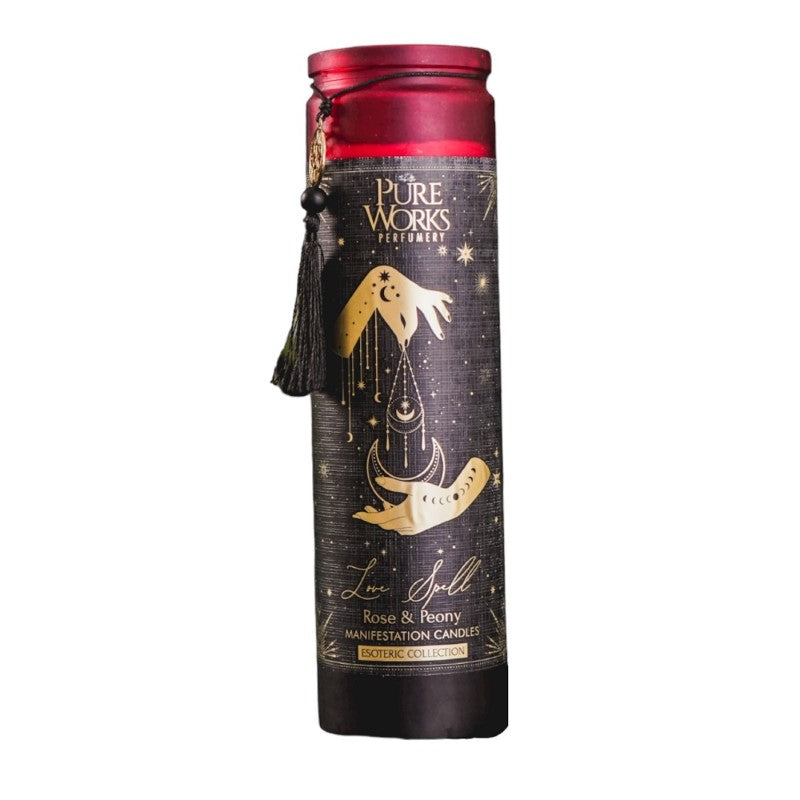Love Spell Rose &Peony Manifestation Candle 300gm