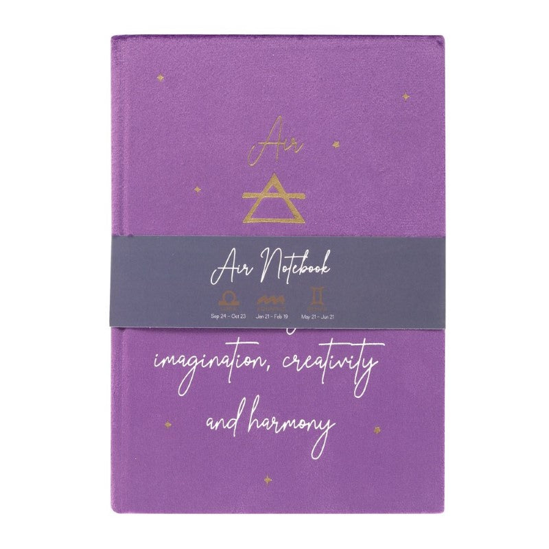 Air Element Velvet Notebook