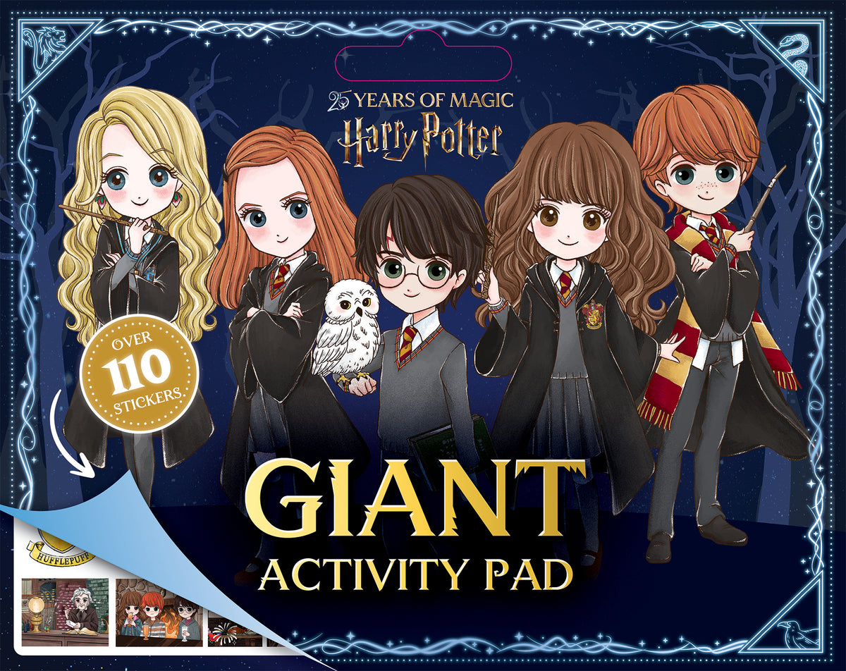 Harry Potter 25th Anniversary: Giant Activity Pad - Warner Bros.