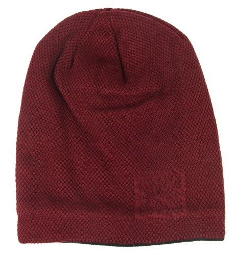 Snowflake Beanie WINE - Set of 2