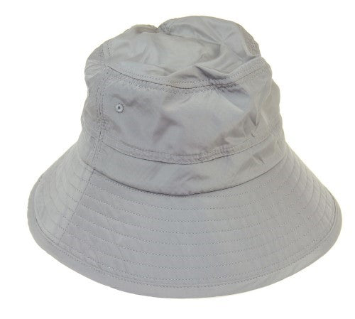 Quick Dry Hat With Back Flap GREY