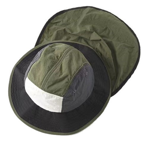 Kids Olive Back Flap Hat 52cm - Set of 2