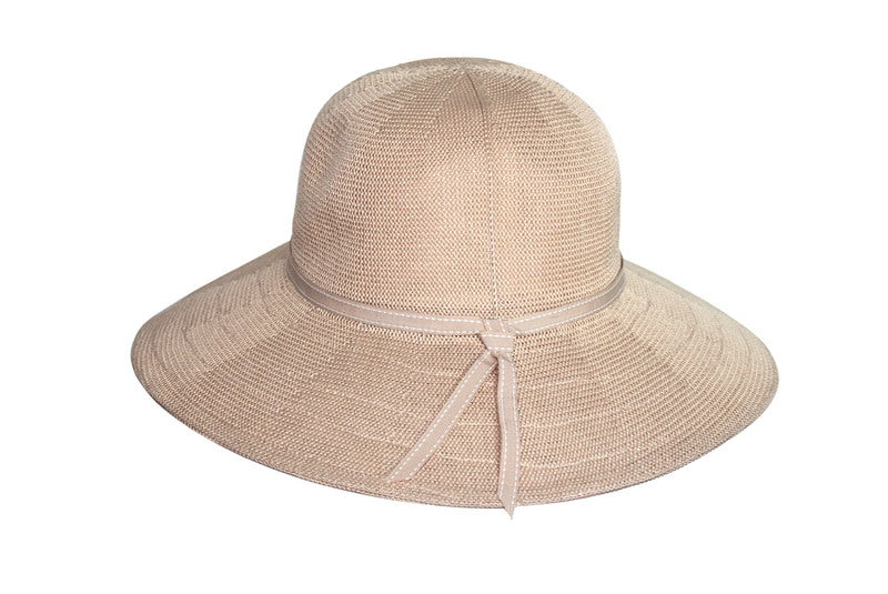 Sun Hat/Sunhat - Suzi Capeline Style - Beige