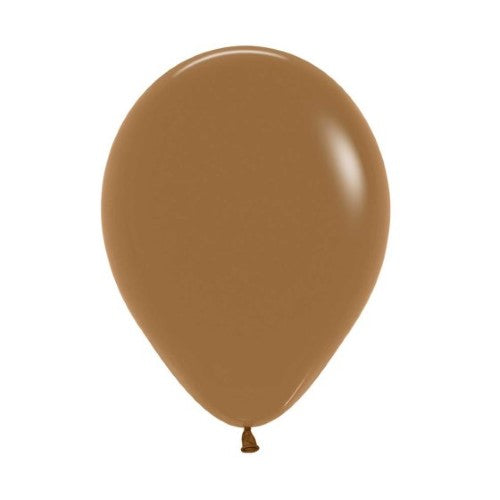Sempertex 12cm Fashion Mocha Latex Balloons 070, 50PK - Pack of 50