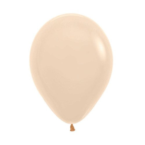Sempertex 12cm Pastel Matte Nude Latex Balloons 661, 50PK - Pack of 50