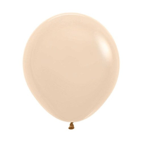 Sempertex 45cm Pastel Matte Nude Latex Balloons 661, 6PK - Pack of 6