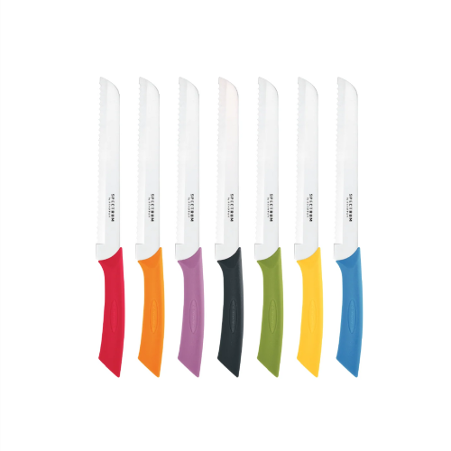 Bread Knife - SCANPAN Spectrum 20cm (Red)