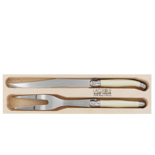 Carving Set - ANDRE VERDIER Ivory (2 Piece)