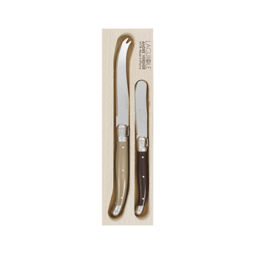 Cheese Knife and Spreader Set - ANDRE VERDIER (2 Piece)