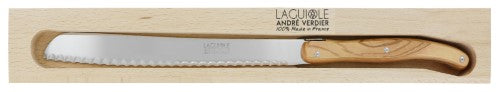 Bread Knife - ANDRE VERDIER (Olive Wood)