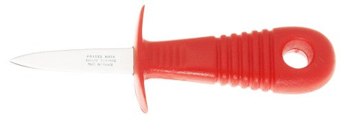 Oyster Knife - ANDRE VERDIER 3mm with Guard (Red)