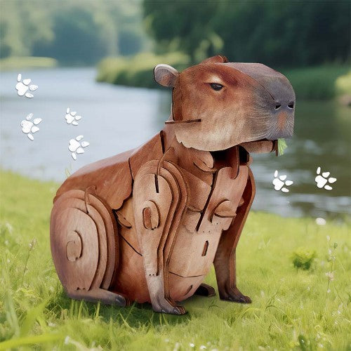 3D Puzzle - Cubic Fun Really Wild Animals Capybara