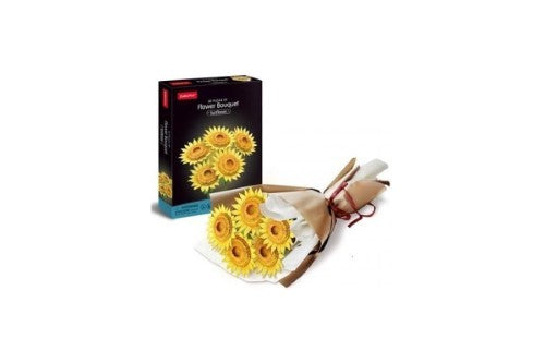 3D Puzzle - Cubic Fun Flower Bouquet Sunflower (285pcs)